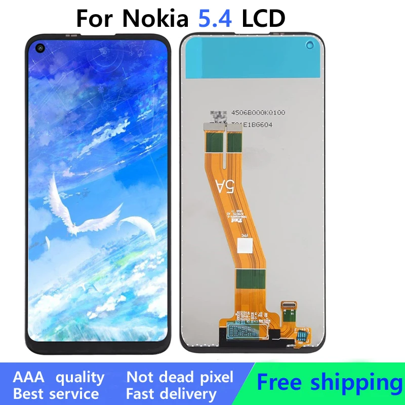 

6.39'' Original Screen For Nokia 5.4 LCD Display Touch Digitizer Assembly TA-1333/1340/1337 LCD Replacement Parts