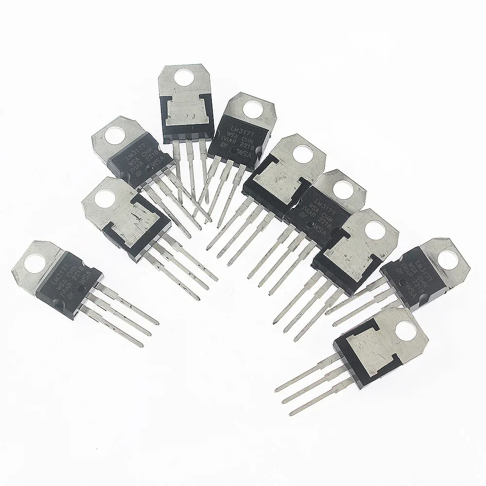 5PCS Voltage Regulator LM317T L7805CV L7809CV L7812CV 1.5A TO220 Integrated Circuits