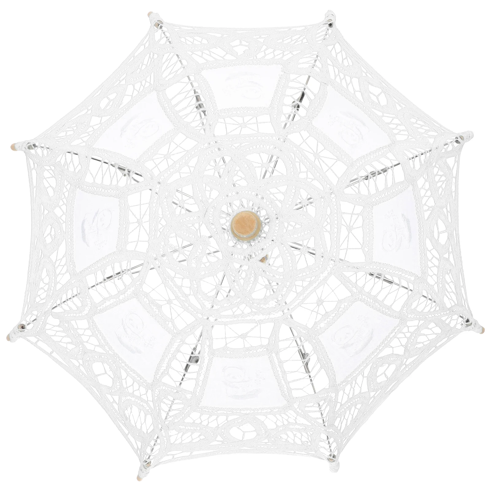 Embroidery Lace Umbrella Toys for Girls Mini Decorative Vintage Wedding Umbrellas Bulk Cotton Baby Parasols