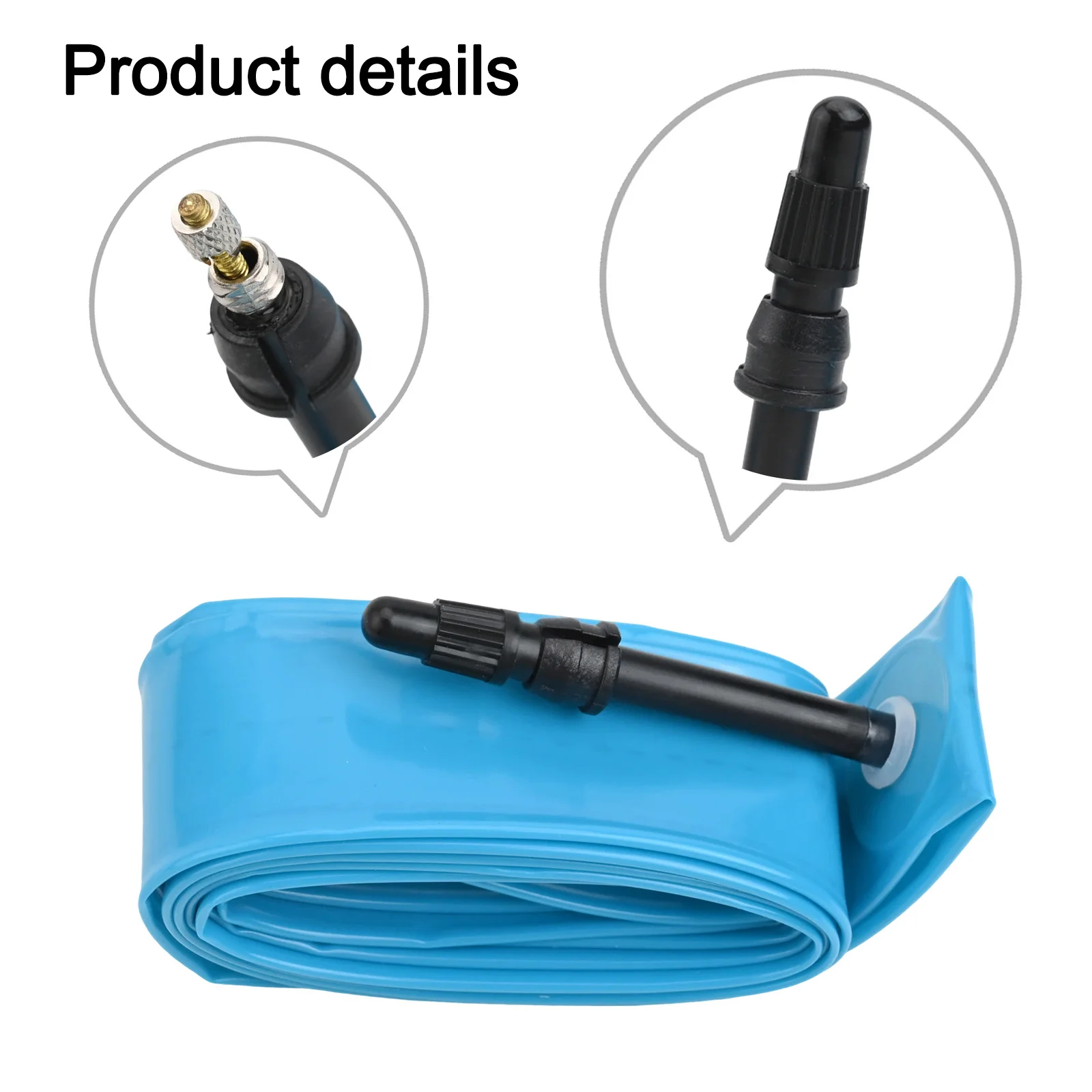 

45mm Presta Valve Ultralight Inner Tube Cycling Inner Tube Compact When Folded Improved Handling Puncture Resistance