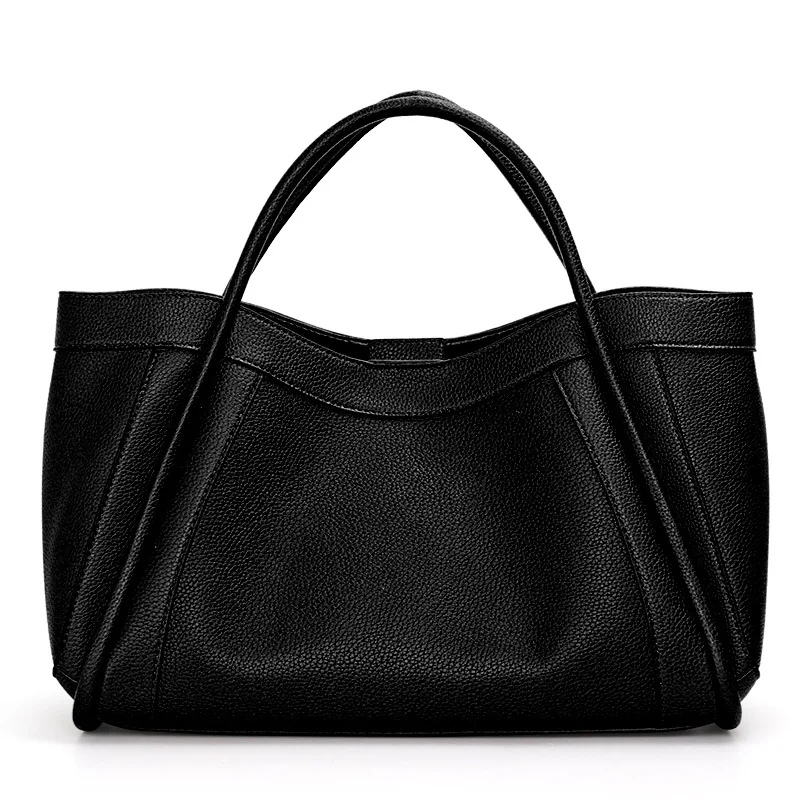 2024 new Women\'s leather bag women\'s handbag fashion commuter  mother large capacity Tote single shoulder crossbody bag