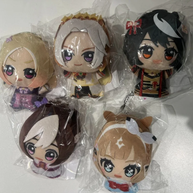 New In Stock Uma Musume Pretty Derby 10cm Mini Plush-Like Texture Keychain Kitasan Black First Volume Ornament For Fans Gift