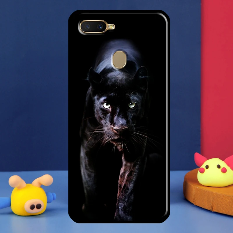 Cheetah Panther Cover For OPPO A74 A54 A94 A52 A72 A3S A5S A31 A53 A5 A9 2020 A83 A91 A93 A15 Phone Case