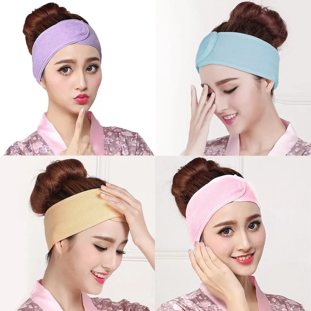 Fashion Soft Towel Hair Band Wrap Headband for Bath Spa Yoga Sport Make Up