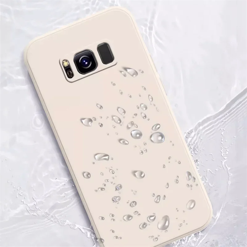 For Samsung Galaxy  S8 S9 S10 Plus Silicone Case For Samsung S21 S22 Ultra S20 S21 FE Shockproof Soft-Touch Back Cover