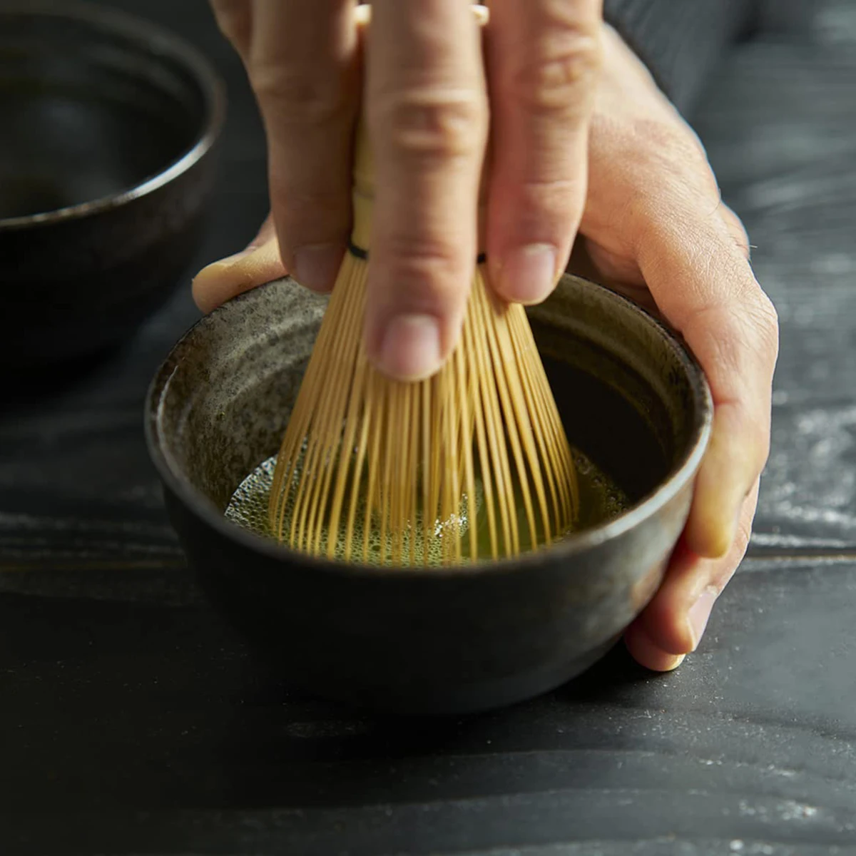 Acessórios de cozinha matcha chá verde em pó batedor teaware cerimônia japonesa bambu chasen ferramenta chá acessórios bambu