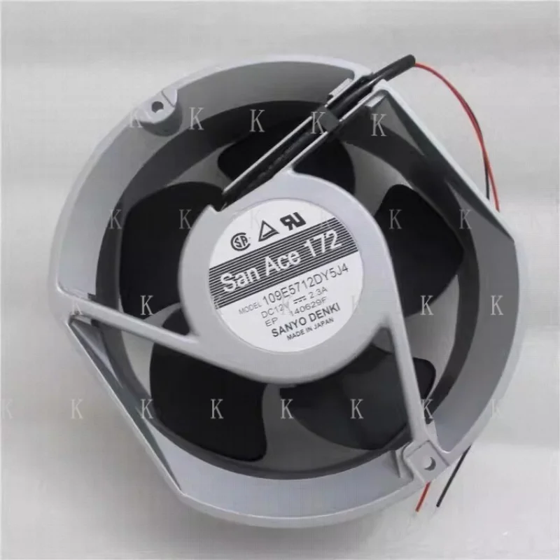 C  FOR Sanyo 109E5712DY5J4 DC12V 2.3A 17CM 2-Wire Cooling Fan