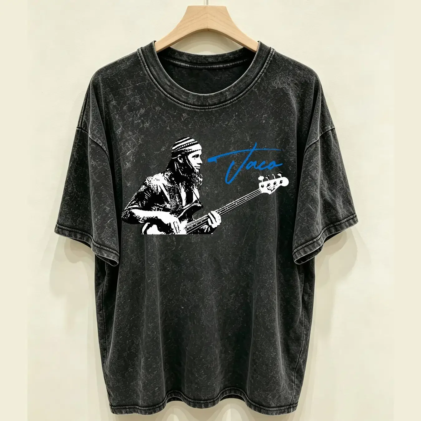 washed T Shirt Jaco Pastorius Bassist Fan Art Design Baseball cap Snapback Caps Knitted Hat vintage Washed fashion Casual