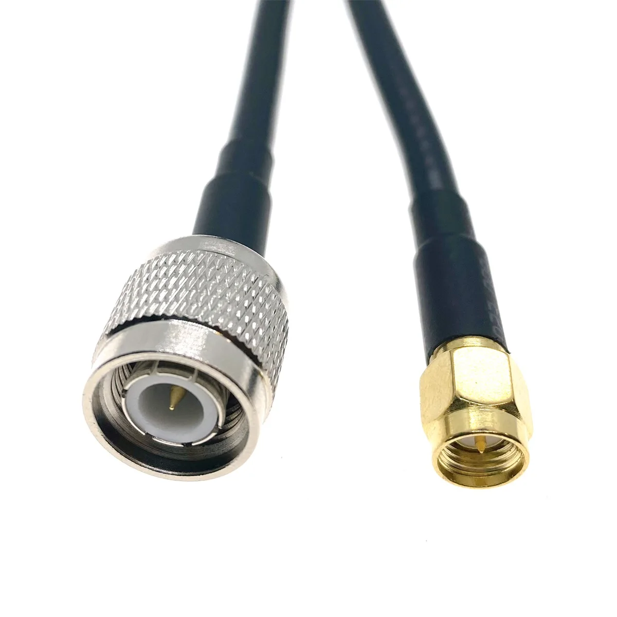 TNC Male to SMA Male Plug Adapter RG58 RF Coaxial Cable 50 Ohm for System Extension Pigtail