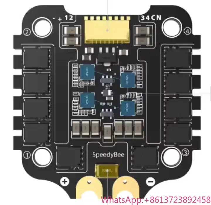 

2024 SpeedyBee F405 V3 50A Stack BLS 50A 4-in-1 Electric Adjustable 30.5 X 30.5 mm Mounting Holes for FPV