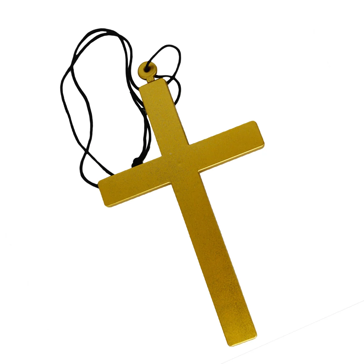 

5Pcs Gold Plastic Priest Monk Accessory Christian Party Favors Confirmation Graduation Gifts