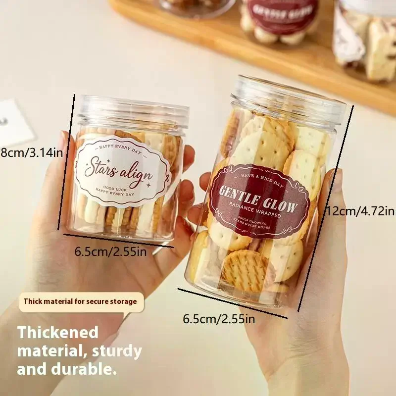 برطمان بلاستيكي فارغ، برطمانات تخزين طعام واسعة الفم لحاويات مستحضرات التجميل وعاء عينة كريم الوجه #5