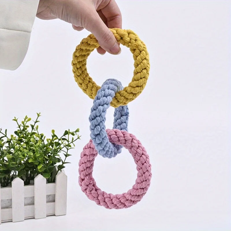 Colorful Rope Chew Toy 2