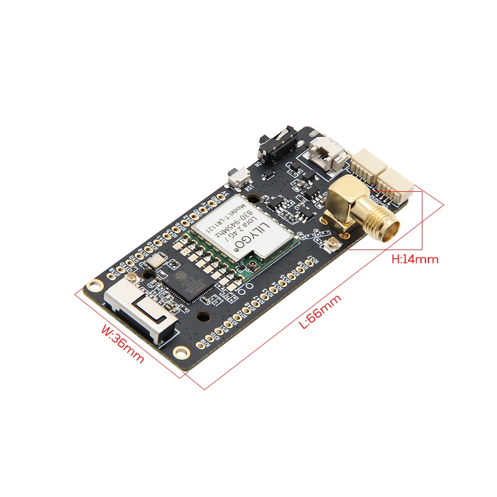 LILYGO T3S3 Development Board with 0.96'' OLED ESP32-S3 WiFi for Bluetooth Low Power 830-945Mhz 2.4Ghz LoRa Module Kits