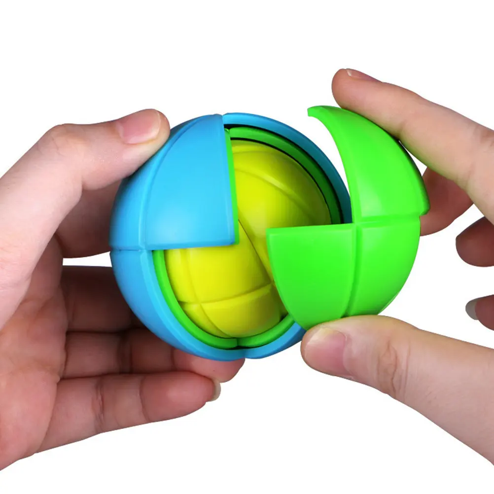 

Детский 3D-лабиринт-головоломка: развивающий пластиковый шар для сборки, игрушка для развития цветовосприятия