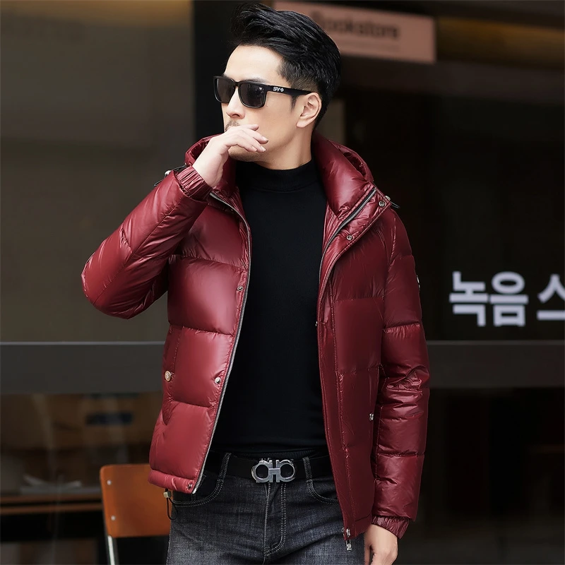 2024 new arrival windproof winter jacket 90% white duck down jackets men,mens  thicken warm parkas winter down coat,parkas men