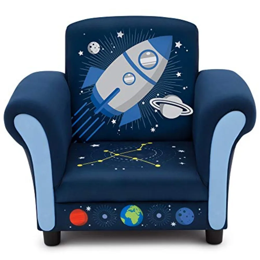 

Space Adventures Upholstered Chair Blue