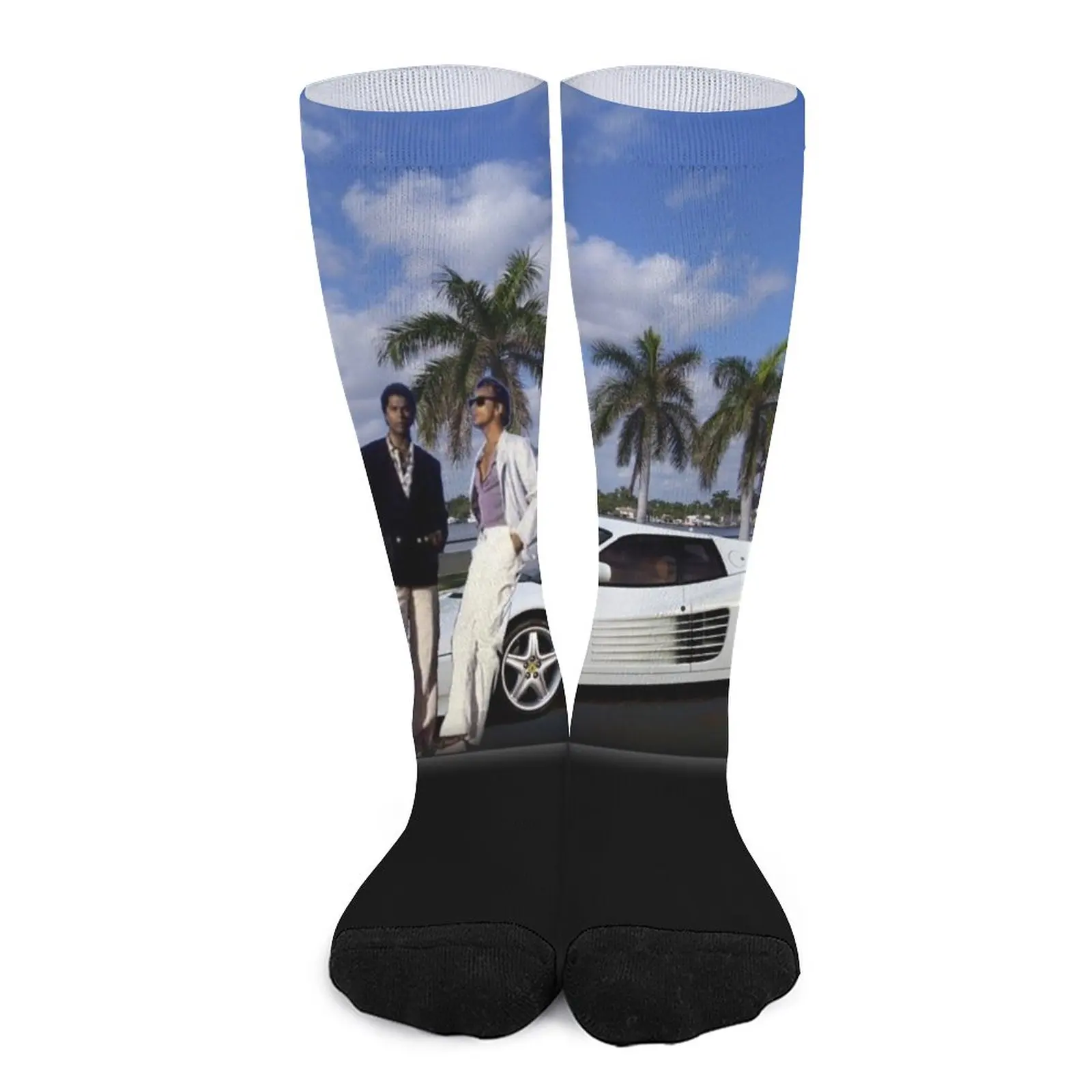 Miami Vice Socks Men′s sock MEN FASHION funny socks for Women summer