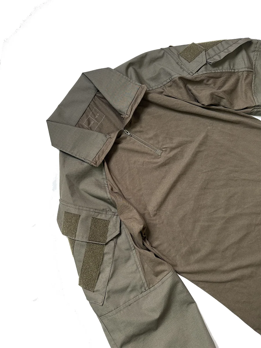 Outdoor-Jagd-Militär-Taktikanzug G3, CP-Stil GEN3 Grüner Tiger Spot Kampfanzug, Taktisches Oberteil, Hose für Männer – Detail 4