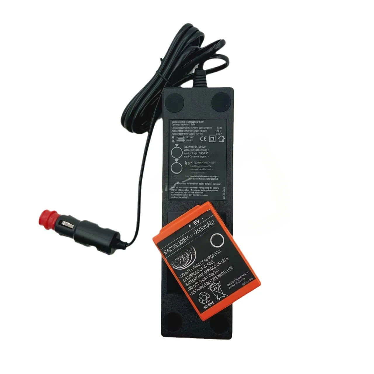 Remote Control Battery Ba225030 Charger Qa109600 D-74564 Pump Truck