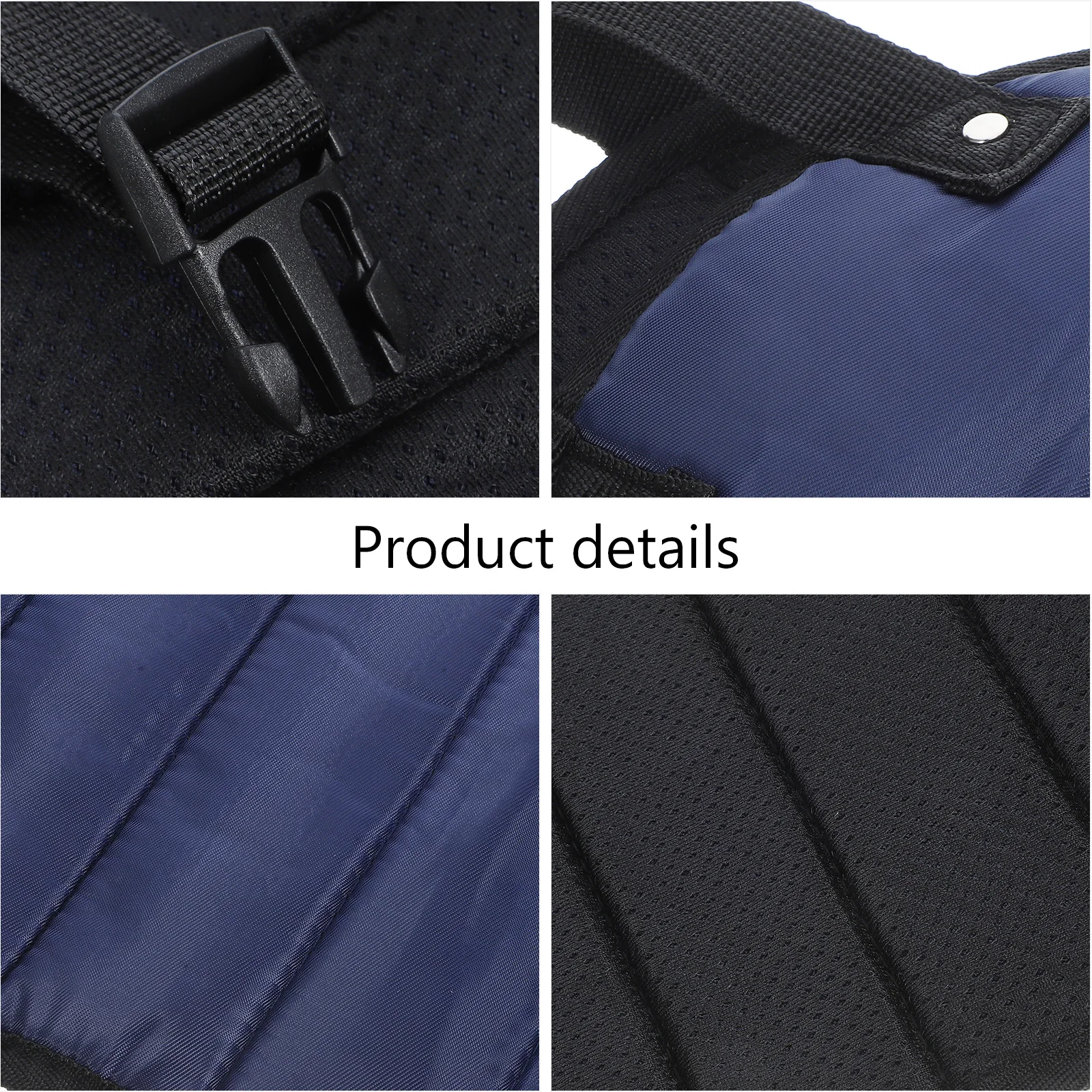 

Portable Foot Pad with Comfortable Base for Travel Airplane Foot Rest Adjustable Height Mesh Cloth Sponge Material