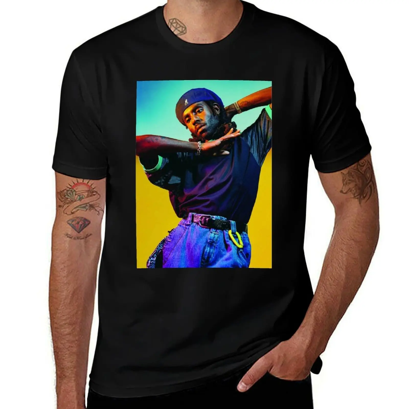 DEV HYNES T-Shirt Summer Casual Loose T-Shirt