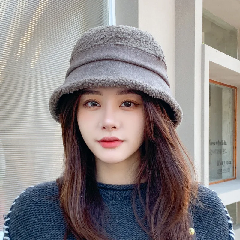2025 الشتاء الخريف صياد قبعة للنساء عادية تنوعا في الهواء الطلق الدافئة قبعة بحافة موضة أغطية الرأس الطقس البارد الإكسسوارات