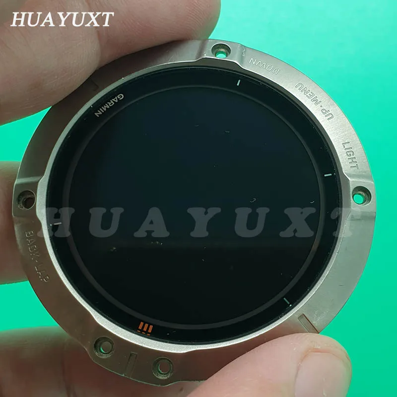 Asli untuk Garmin Fenix 6x Pro Solar Edition Layar Tampilan LCD Smart Sport Watch Suku Cadang Perbaikan