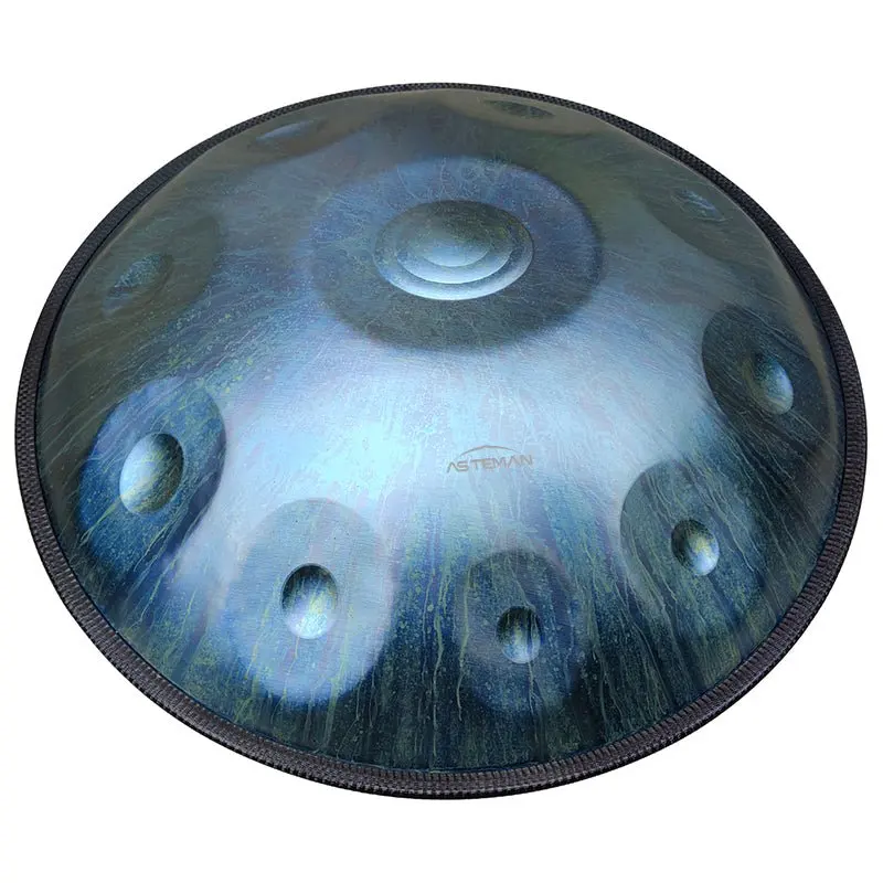 Handpan Stars 10 - D Minor 10 Notes | Artistic Beauty Night Sky Blue