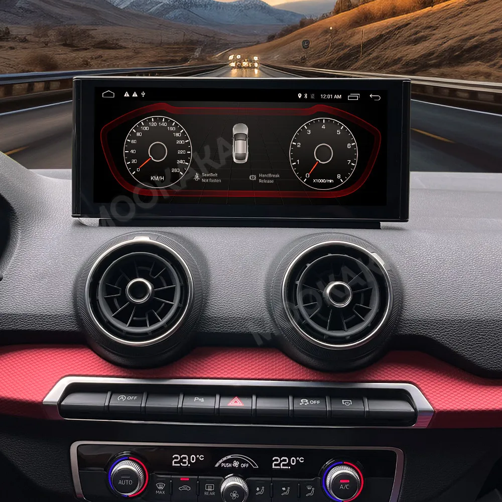 10.25 Inch Screen Car Radio For Audi A1 2012-2018 Android Auto GPS Navigation Multimedia Video Player Stereo Receiver Head Unit view 6