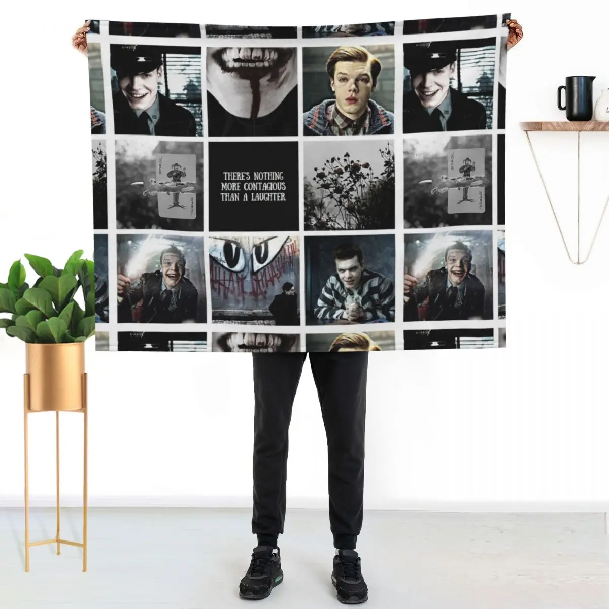 

Aesthetic: Jerome Valeska Throw Blanket Soft Plush Blanket as Housewarming Gift