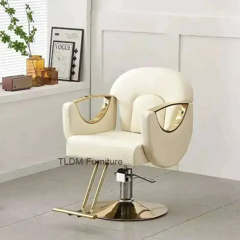 

Эстетическое парикмахерское кресло, классическое винтажное модное оборудование, кресло для парикмахерской, салон красоты, мебель Cadeira De Barbeiro