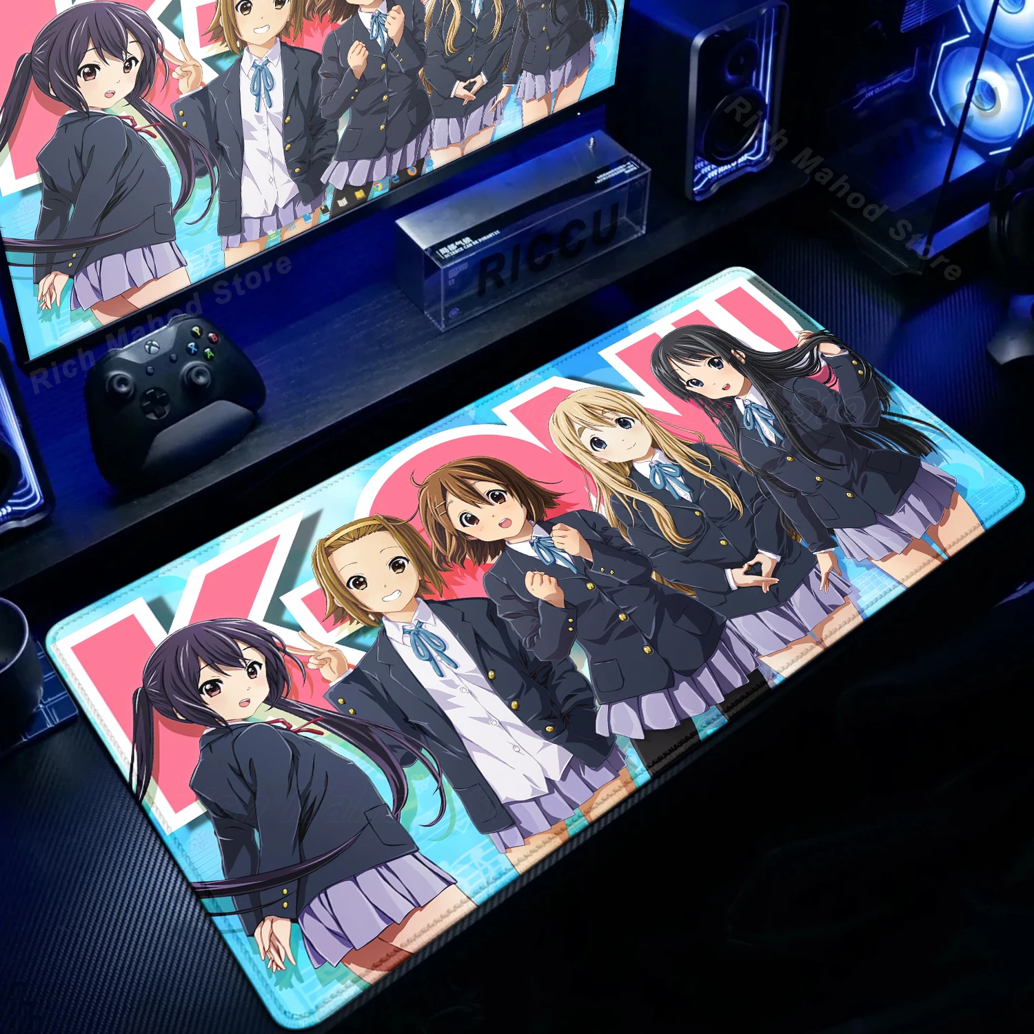 

Kawaii Anime Girls K-ON Mousepad Large Gaming Mouse Pad LockEdge Computer Keyboard Extended Desk Mat Tablemat Office Accessories