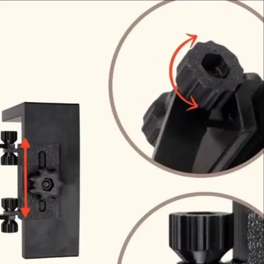 Adjustable Manual Labeling Tool for Bottles Wine Bottle Label Positioner Applicator