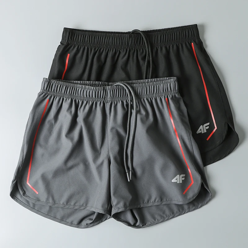 

Профессиональные спортивные шорты для бега, мужские, быстросохнущие, летние, со средней посадкой, прямые, повседневные, модные