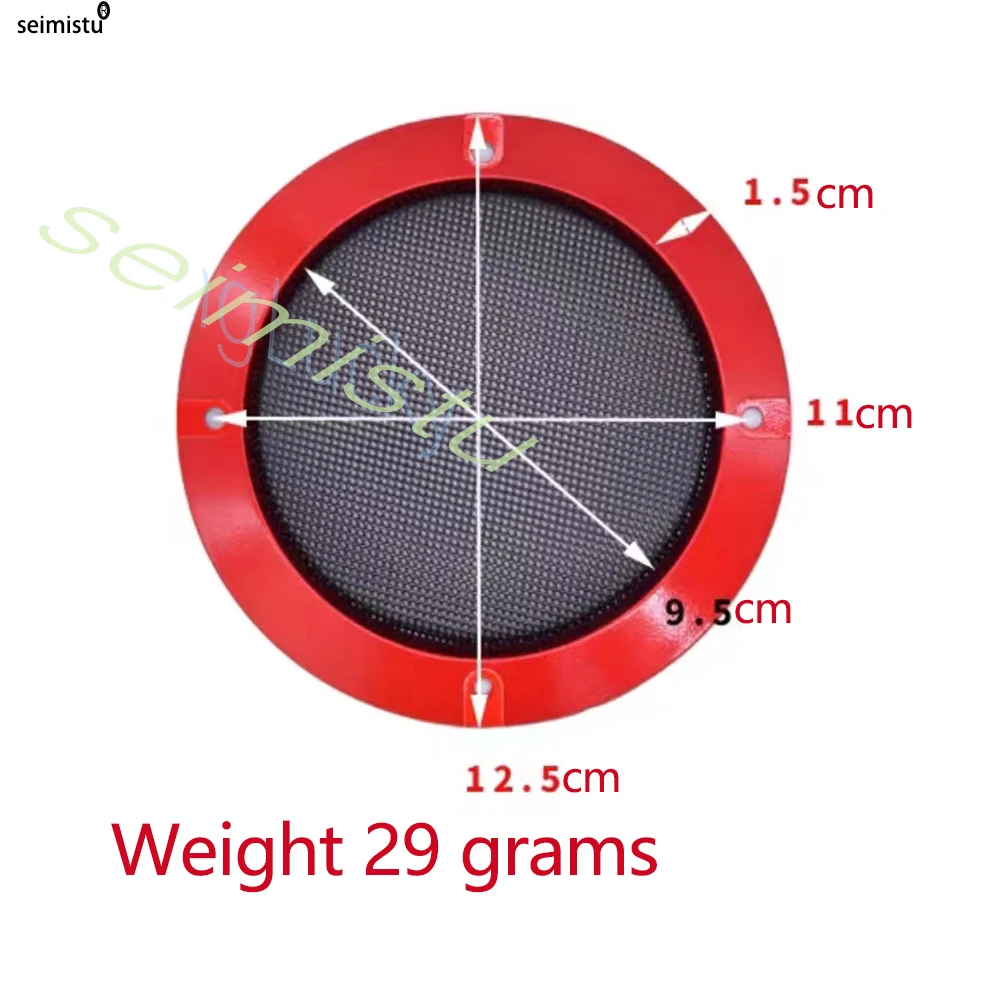 ممر المتكلم مصبغة 4 بوصة 12 سنتيمتر esh غطاء صافي الكروم لتقوم بها بنفسك الصوت والفيديو ممر ألعاب خزانة الكرة والدبابيس أجزاء آلة بيع