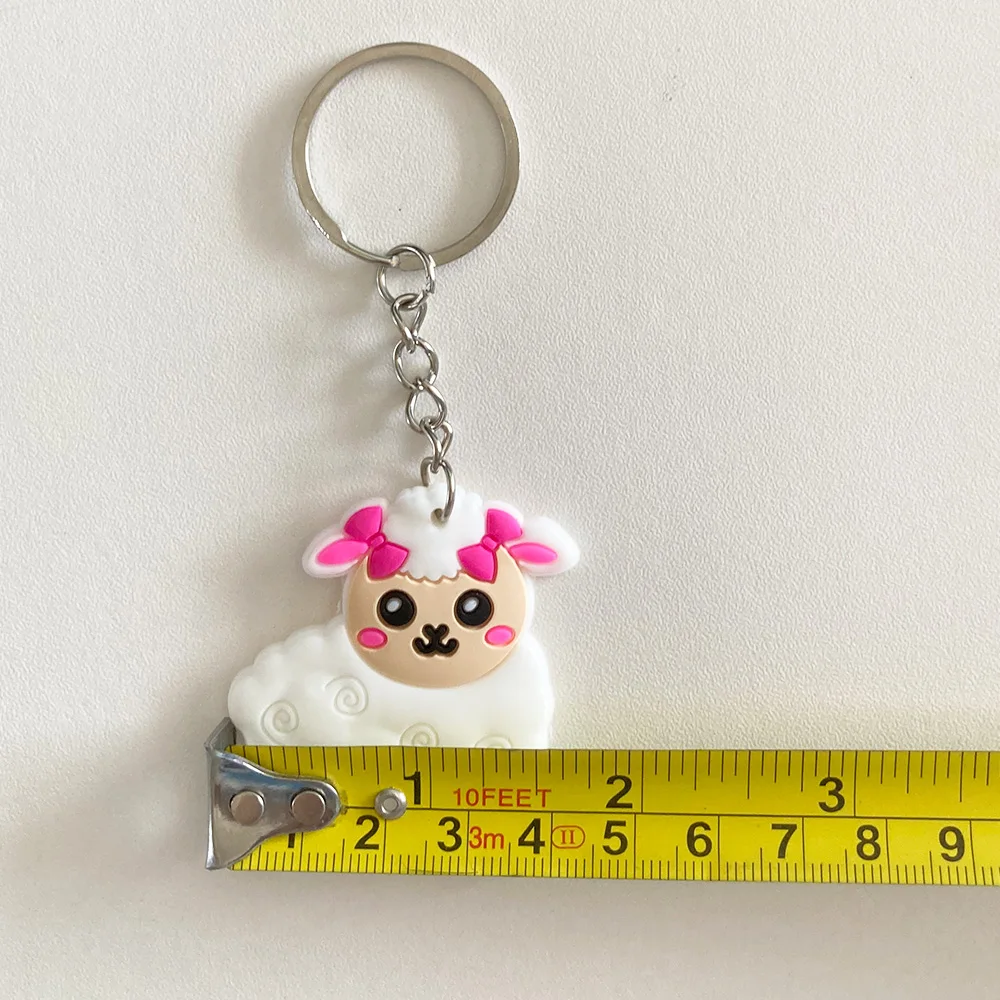Zenon Farm Party Favor Treat  Supplies Farm Animals Birthday Gifts Cow Keychains Cute Animal Reward Treat Goodie Bag Fillers