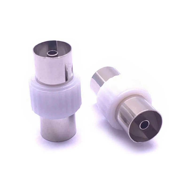 1 ชุดเสาอากาศทีวีหญิงชาย Satellite ตัวเชื่อมต่อ Coaxial Couplers