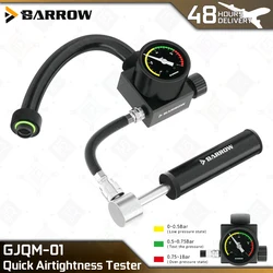 Barrow Air Tightness Tester Water Liquid Cooling Leaker Tester for Testing The Loop Leakage Pressure Tester PC Case MOD GJQM-01