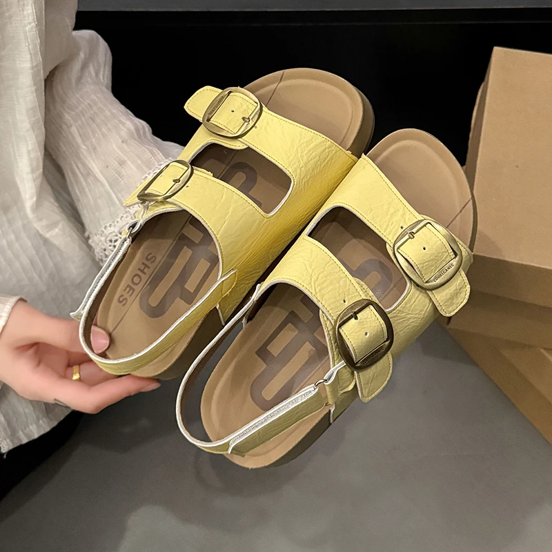 Nowe modne damskie sandały na  – Cork Wedge Sandal recenzja i cena
