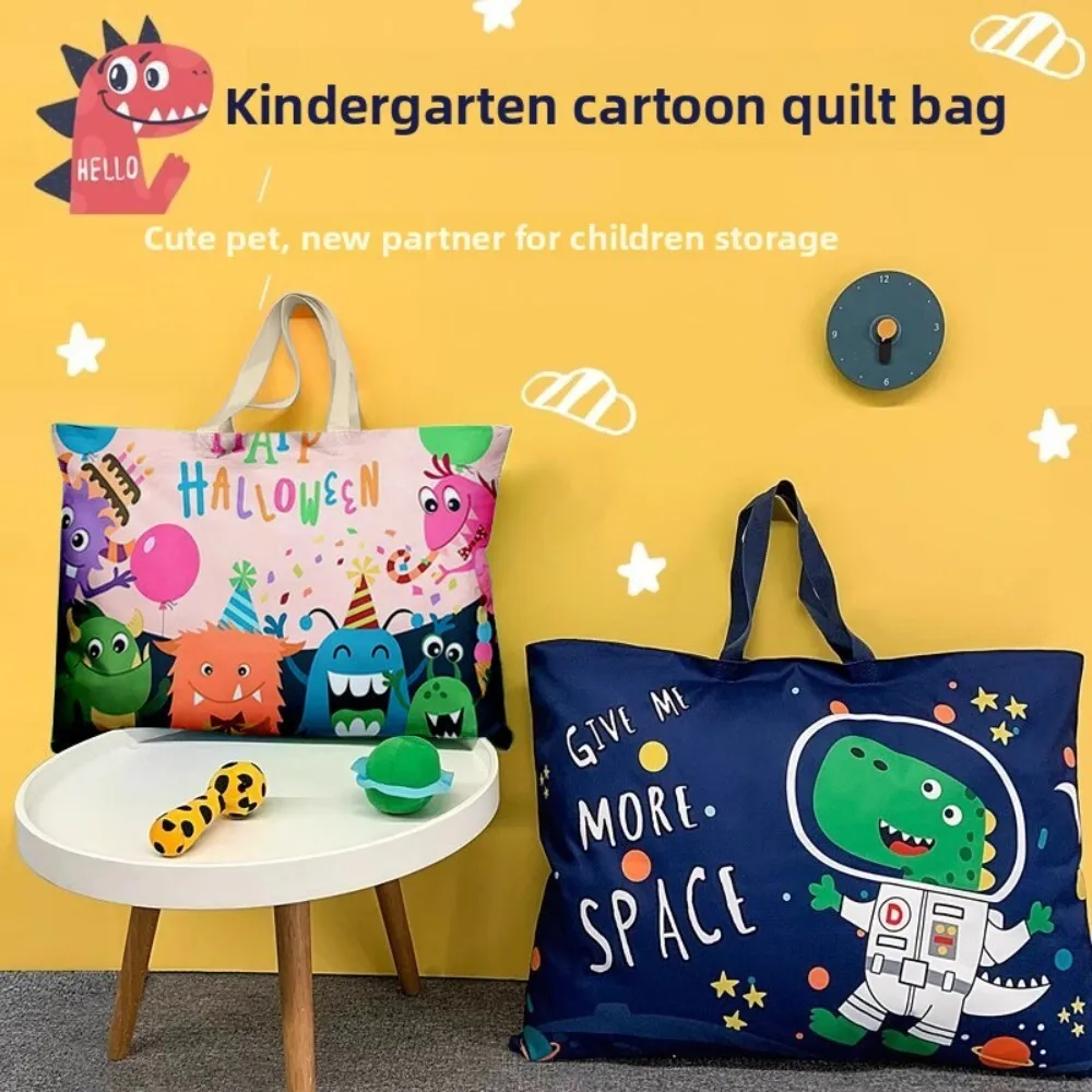 

Cute Cartoon Kids Backpack Waterproof Oxford Cloth Material Storage Bag For Kindergarten School Outdoor Use Daily Activity