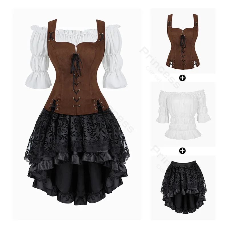 Homecoming Party Halloween cosplay costume Gothic Renaissance dress off shoulder women costume xs-xxxl plus size