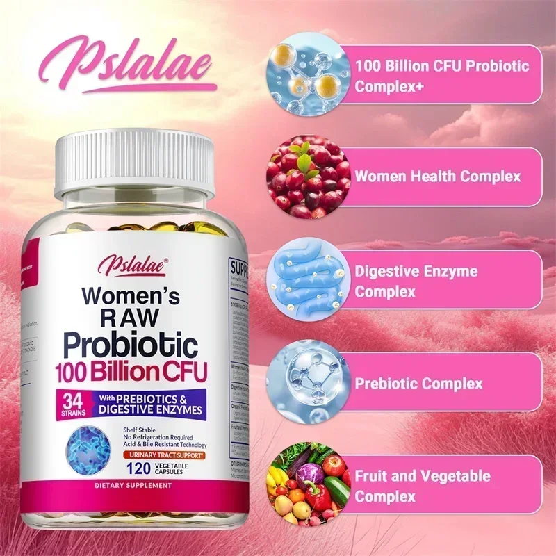 Probiotici crudi per le donne: promuove la salute vaginale, intestinale, immune e generale delle donne, aiuta il sistema digestivo
