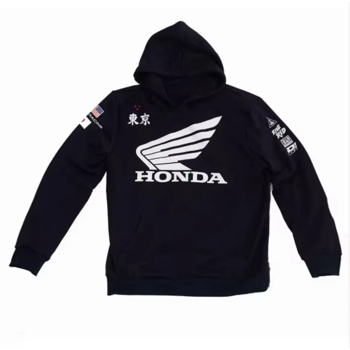 

HONDA Men's Trendy Hot Items American Style Honda Logo Hoodie Autumn Winter Women's General Street Wear Casual Hoodie Motorcycle