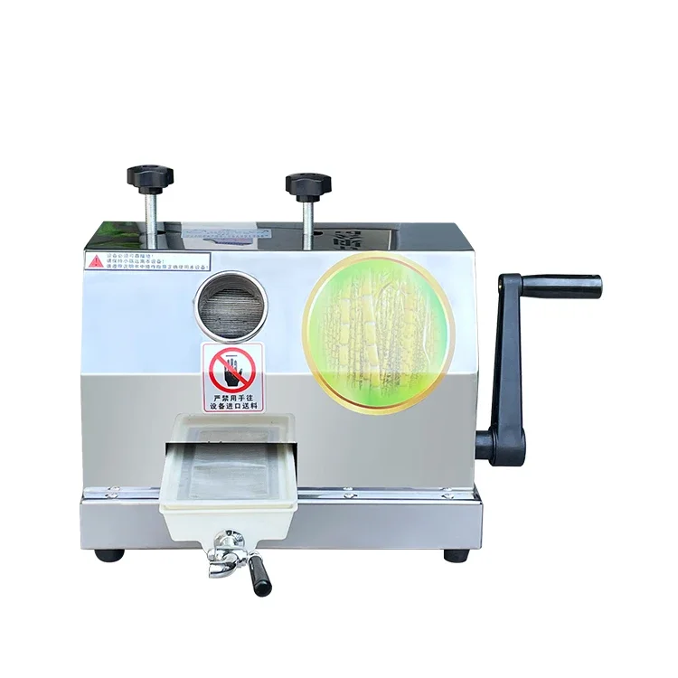 Manual Sugarcane juicer,Sugar Cane Press Stainless Steel,Sugar Cane Extractor Squeezer