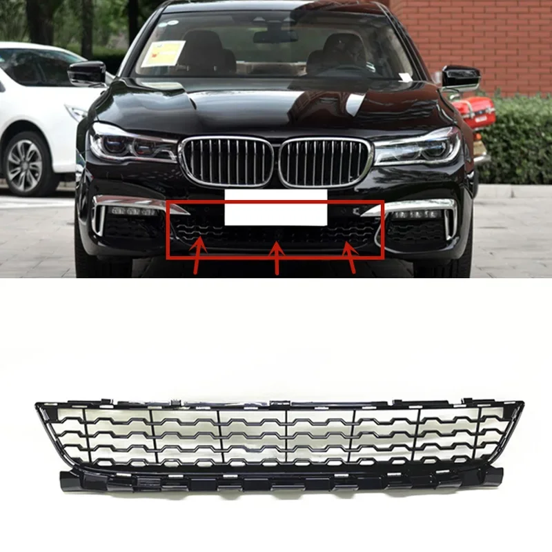 51118061117 51118061118 Front Bumper Foglight Grill Covering For BMW 7 G11 G12 M 750d xDrive 730i 740i, Li 745 730d