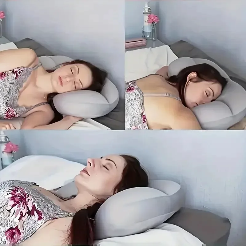 In-Car Cervical Sleep Pillow – 3D All-Round Deep Sleep Support, Soft Micro-Egg-Shaped & Breathable Foam Bed Pillow for Vehicles - view 6
