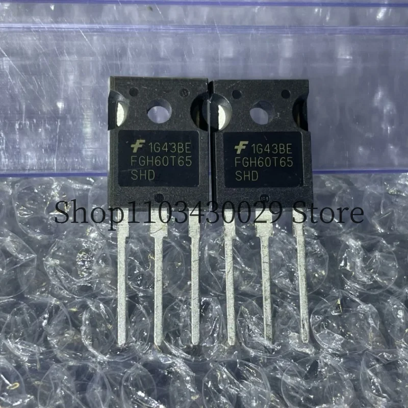 10Pcs New Original FGH60T65SHD TO-247 60A 650V IGBT Power Transistor