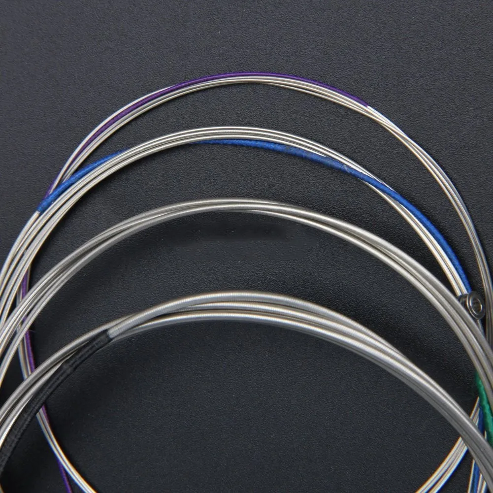 Cello String Set Each Set Contains C-G-D-A Musical Instruments & Gear Parts & Accessories Wound Cello Strings Long Lasting