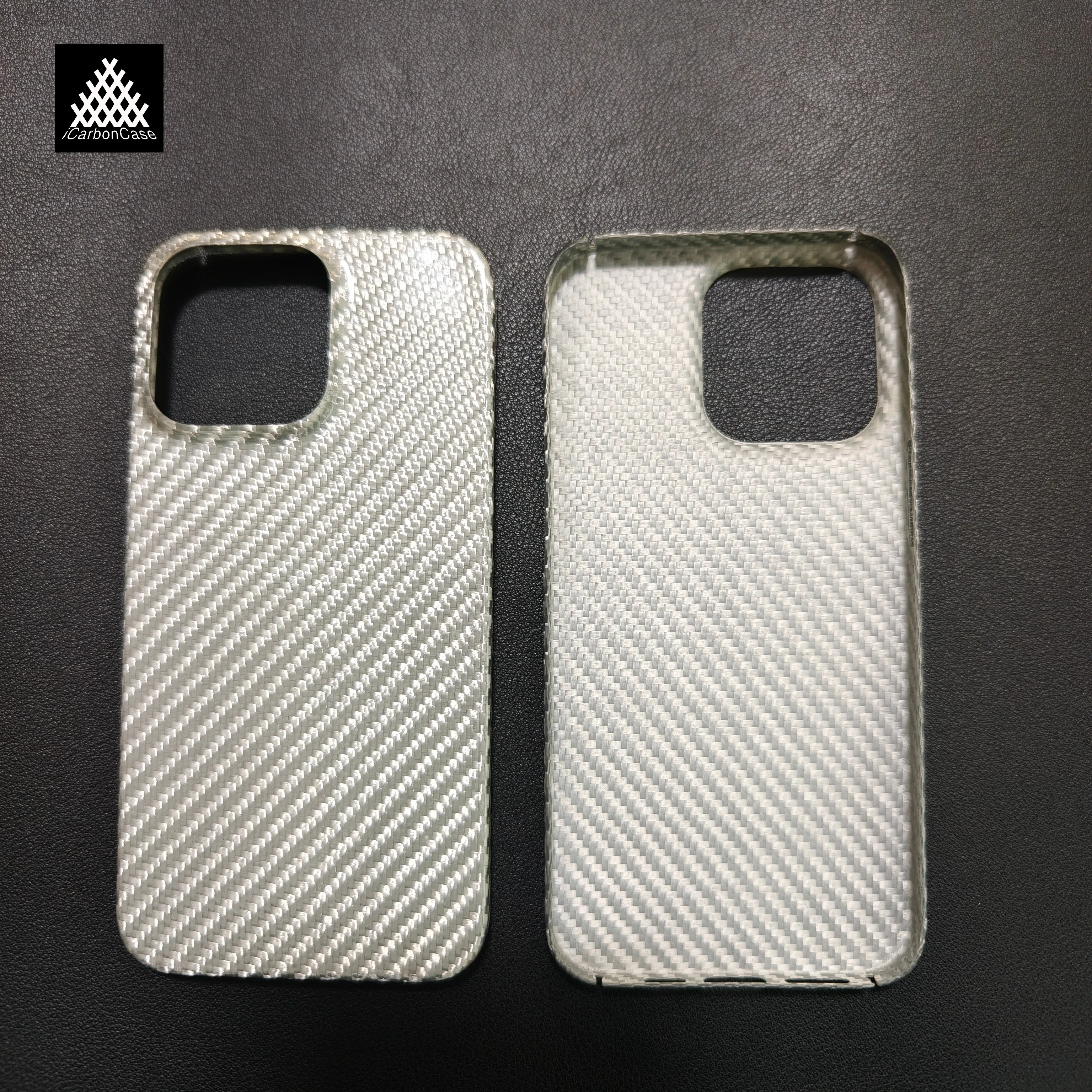 

Глянцевый серебристый чехол из карбона для iPhone 15, 13, 12 Pro Max, 12 mini, 13 mini, 15 Plus, сверхлегкий защитный чехол для телефона